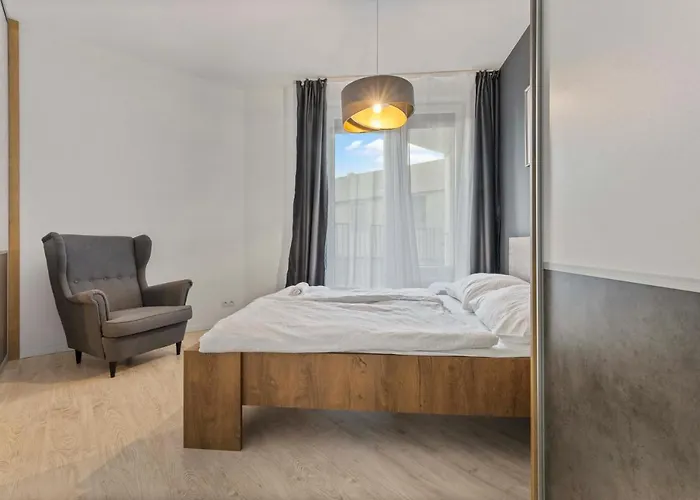 Apartmán Lam Anthracite W Ac & Balcony *